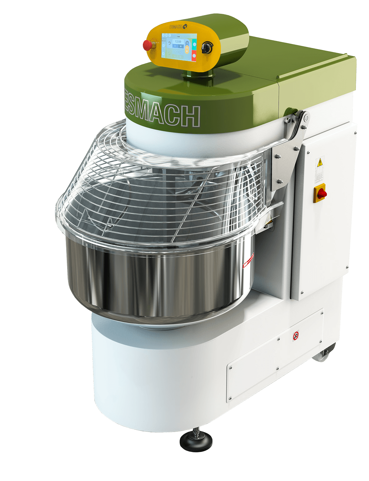 Spiralknetmaschine mit Bedienpanel – Bäckerei