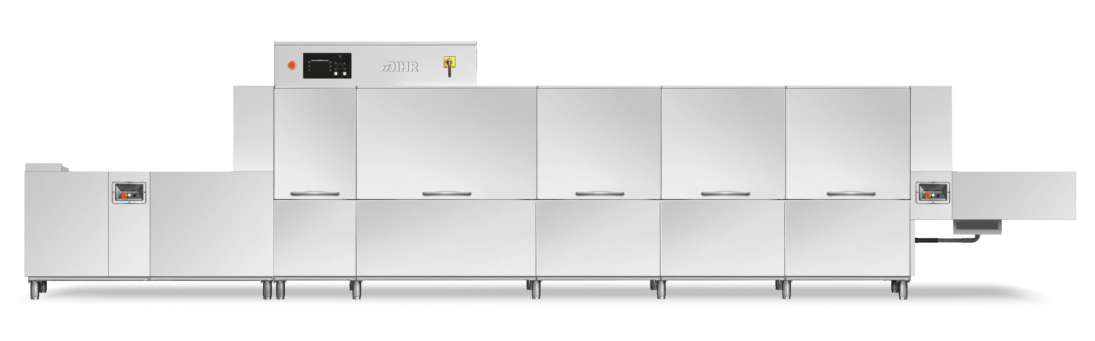 Band-Spülanlage mit Bedienpanel – Spültechnik