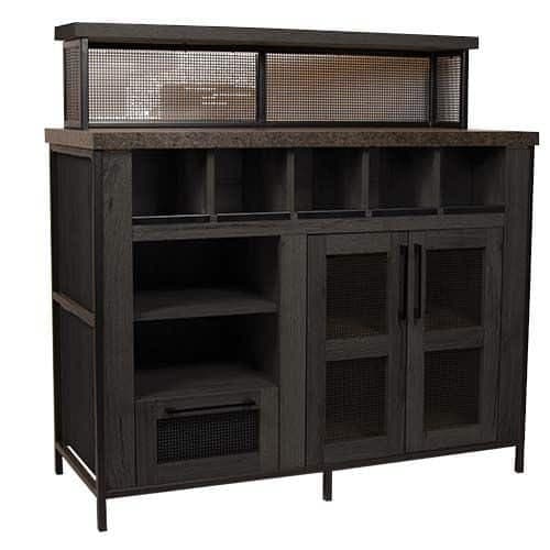 Besteckschrank - Schwarz