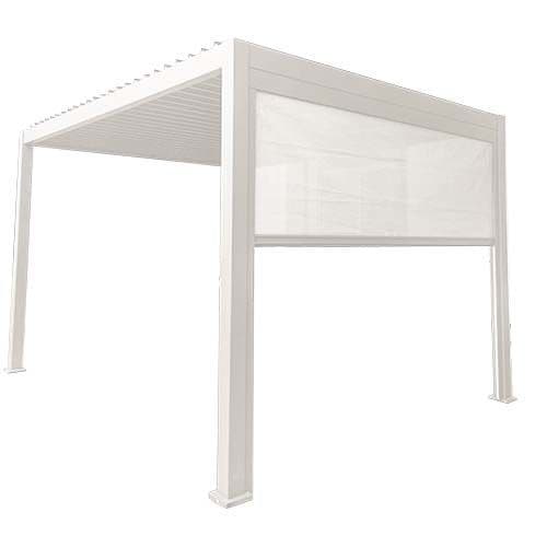 Reflect Terrassenüberdachung - Pull Down Screen - Weiß