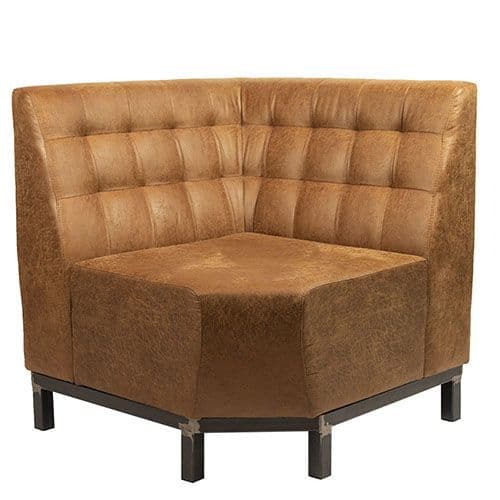 Vinnie Sofa - Ecke - Cognac
