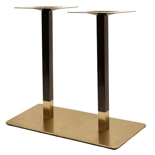 Dados Doppelt Untergestell - Schwarz/Gold