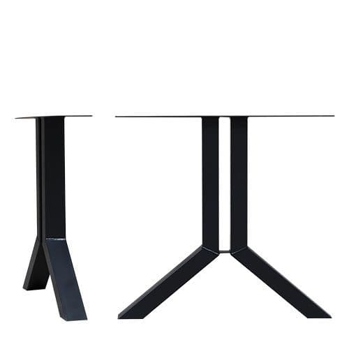 Splitleg Untergestell - Schwarz