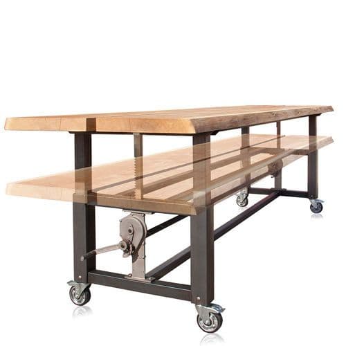 Trunk Bartisch - 200x90cm - Verstellbar