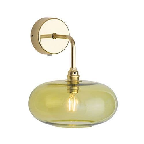 Horizon Wandleuchte - Olivgrün/Gold