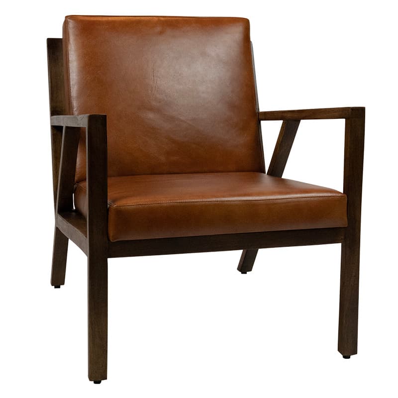 Anderson Sessel - Cognac Leder