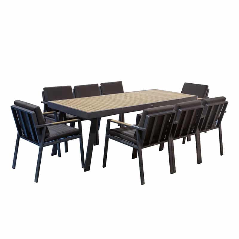 Nofi Dining Schwarz | 9-teilig