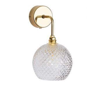 Rowan Crystal Small Check Wandleuchte