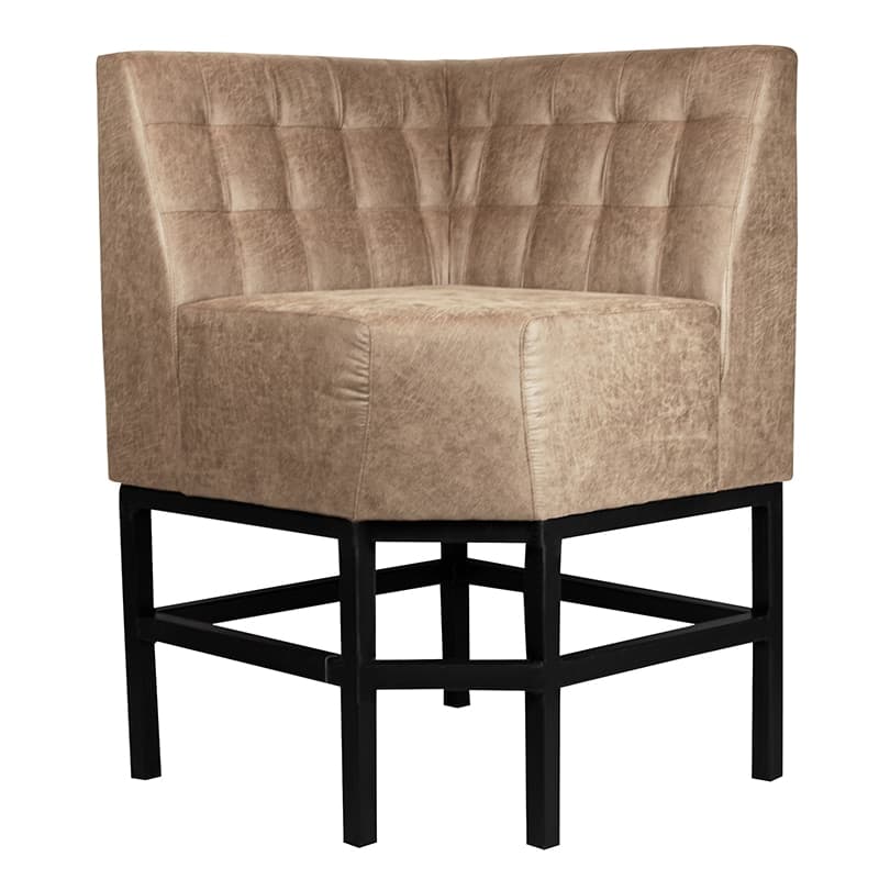 Viggo Bank Hoch - Ecke - Creme