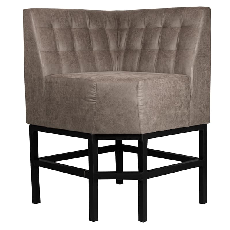 Viggo Bank Hoch - Ecke - Braun