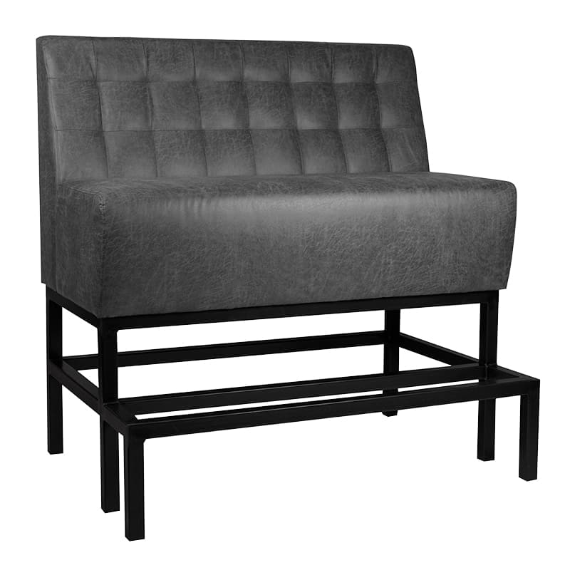 Viggo Bank Hoch - 120cm - Anthrazit