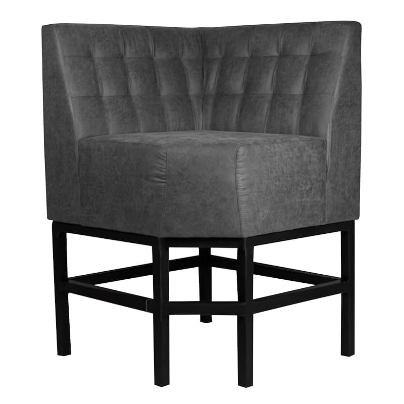 Viggo Bank Hoch - Ecke - Anthrazit