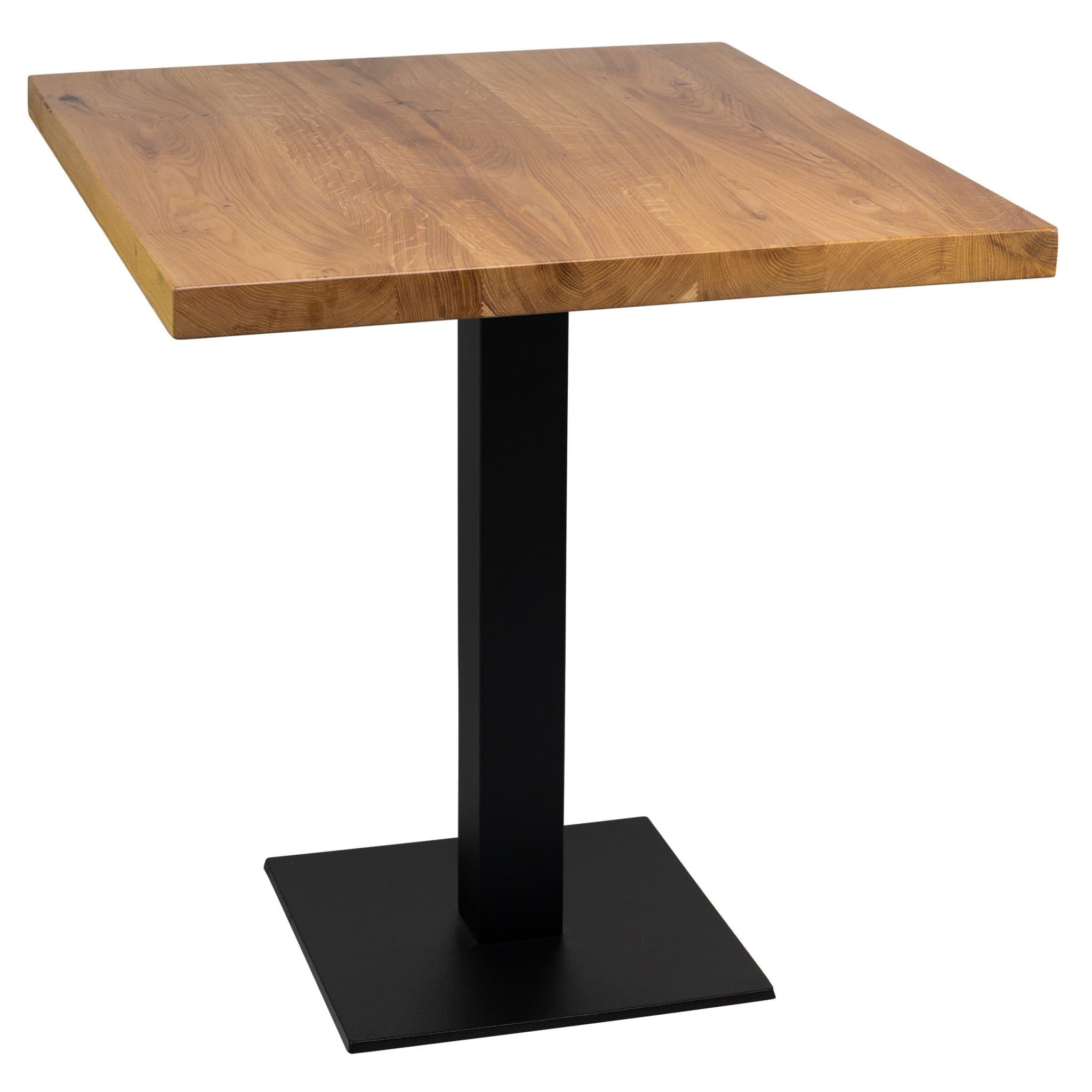 Tischset - Rivas Gestell + Massiv Eiche Tischplatte Natural