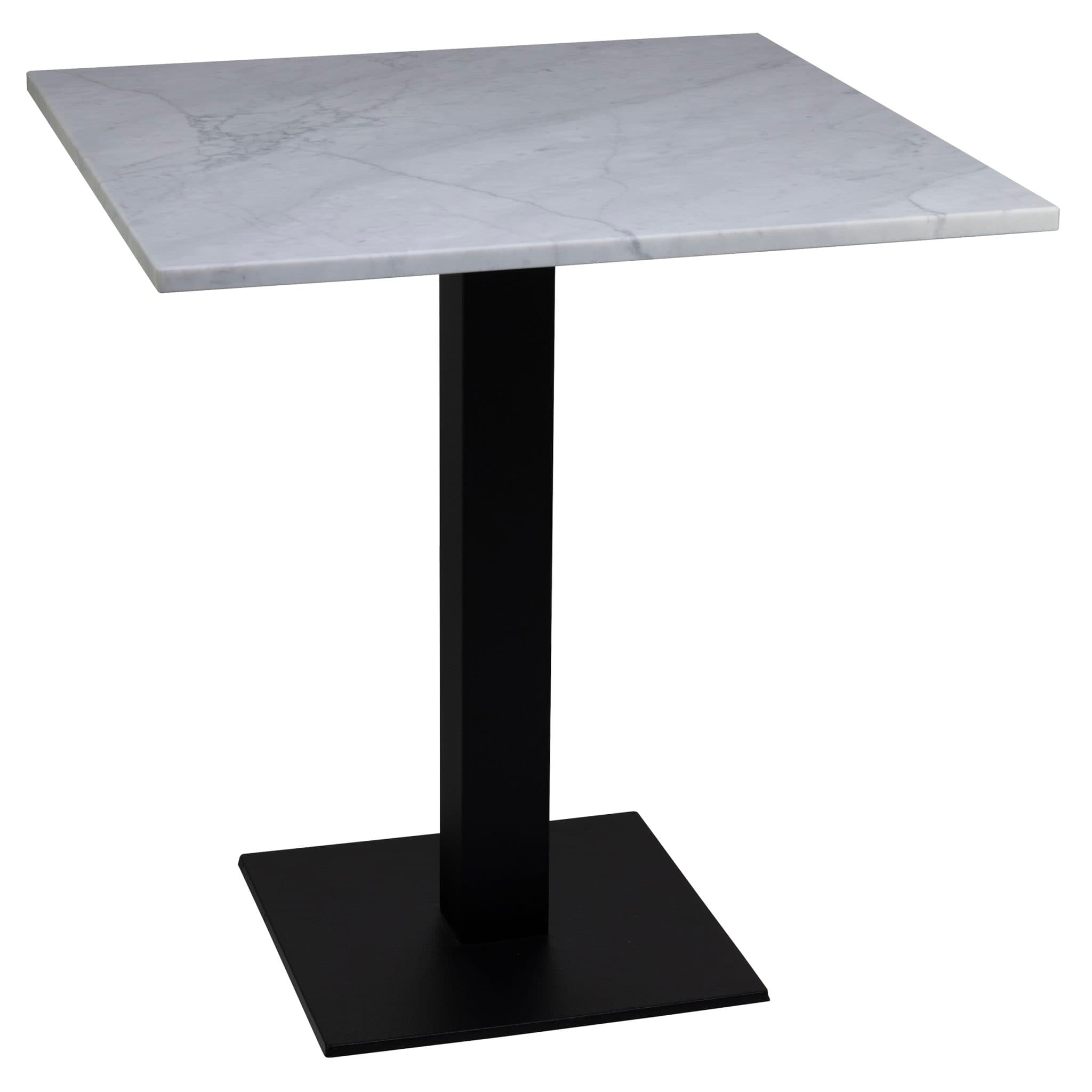 Tischset - Rivas Gestell + Marmor Tischplatte Bianco