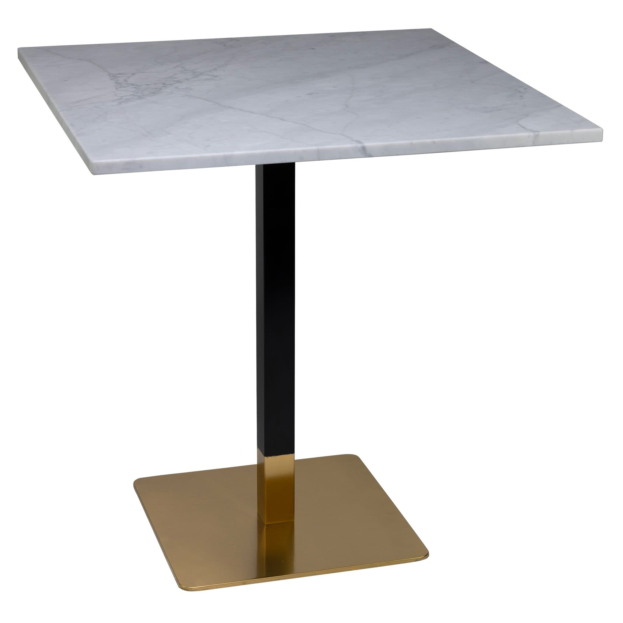 Tischset - Dados Gestell + Marmor Bianco Tischplatte