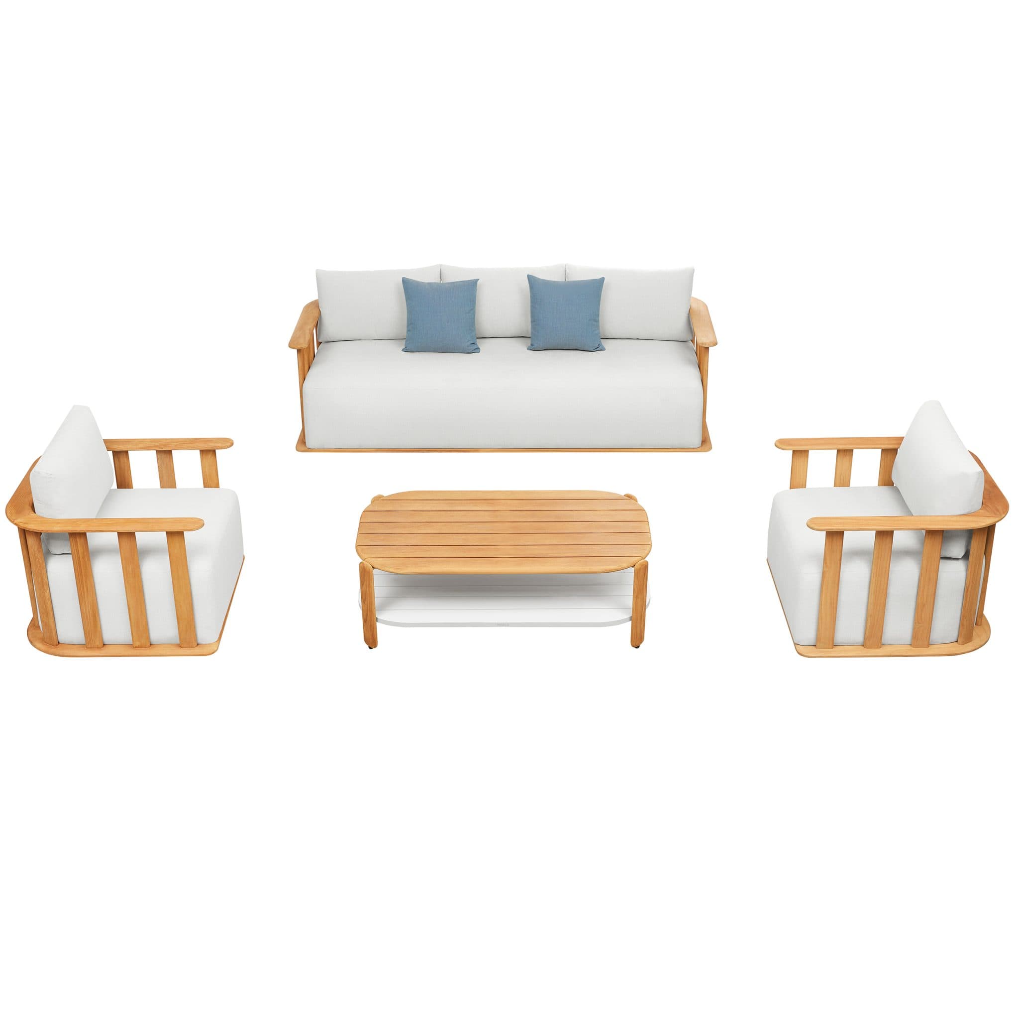 Pallisad Lounge Set | 3-Sitzer
