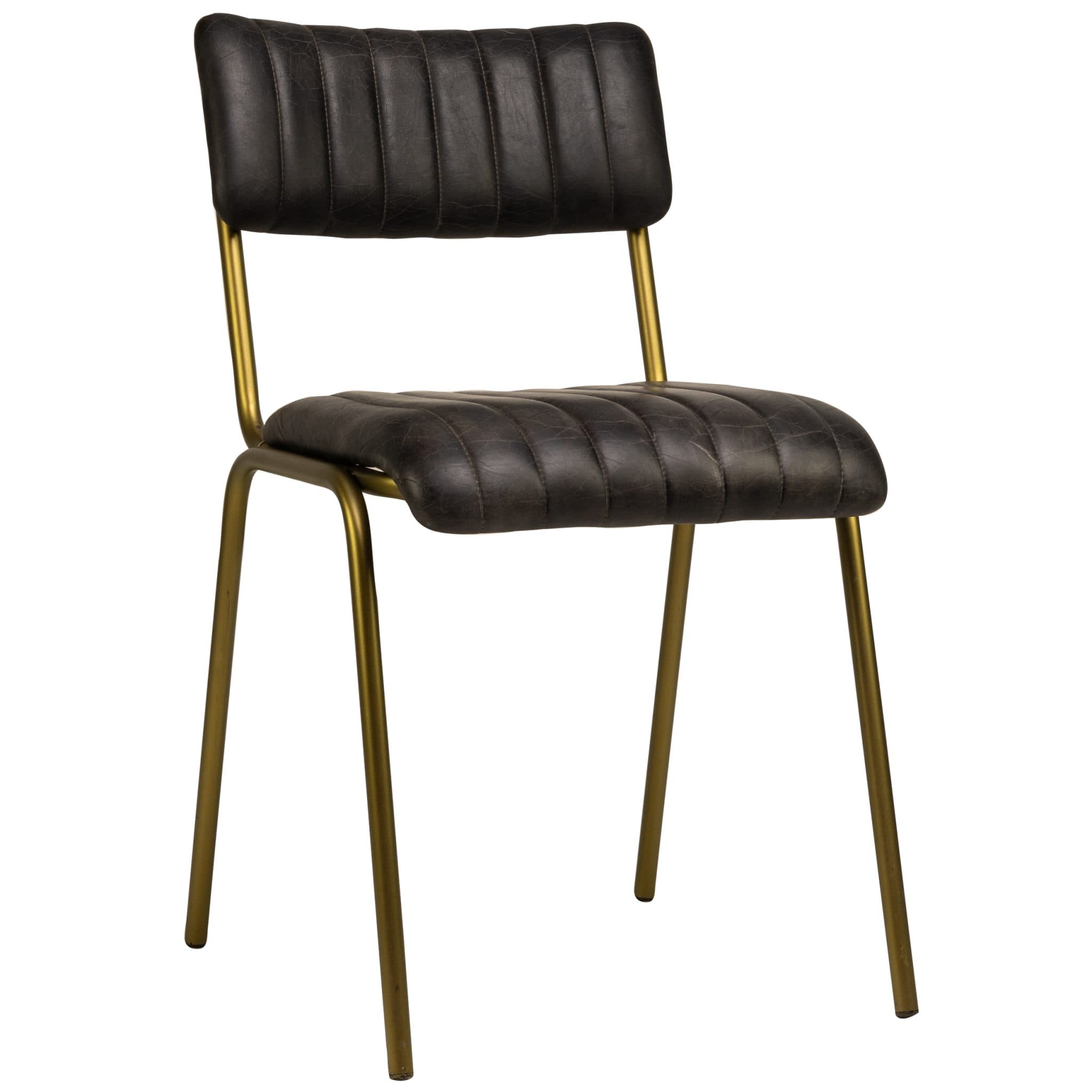 Jenson Stuhl - Schwarz Leder