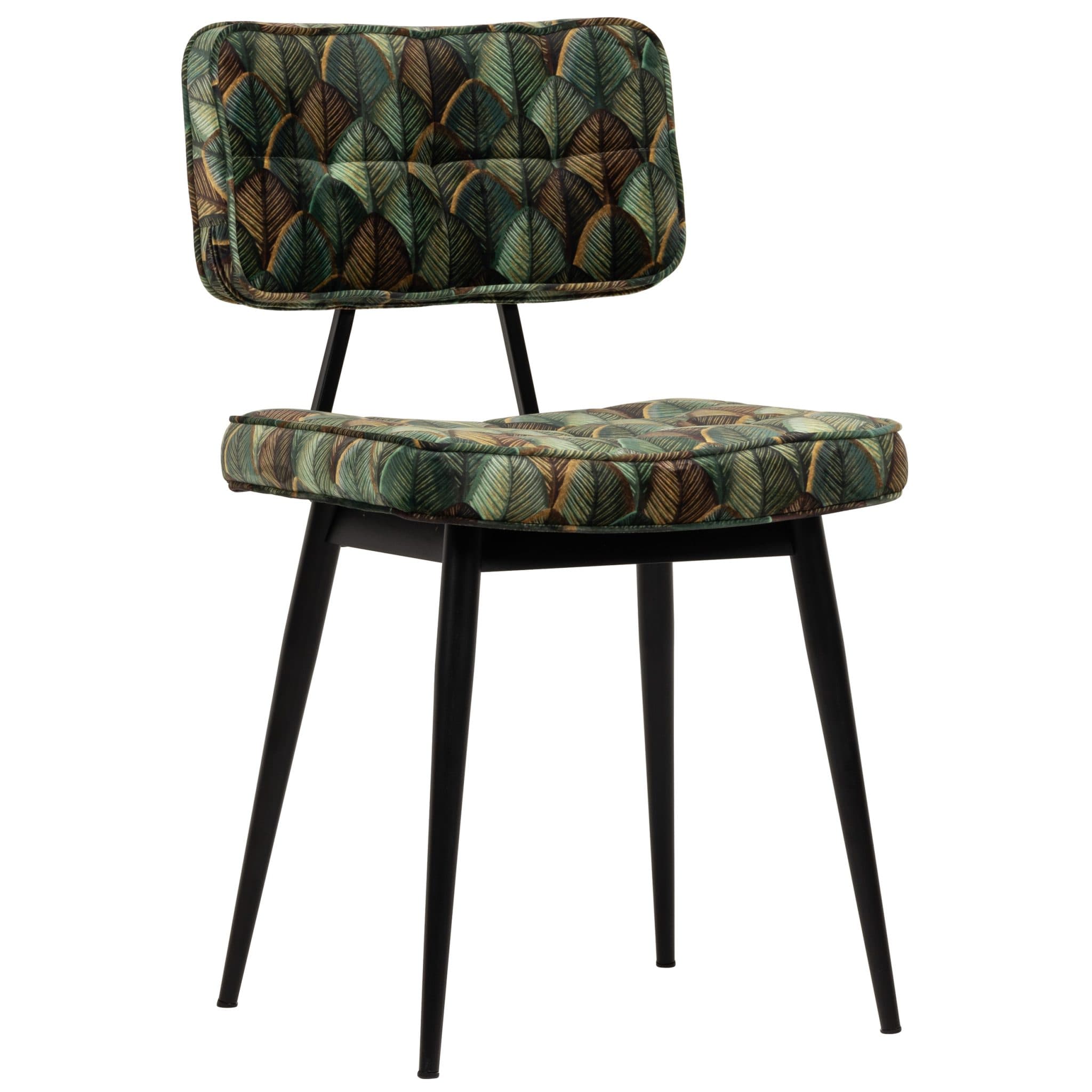 Nilly Stuhl - Bedrucktes Grün