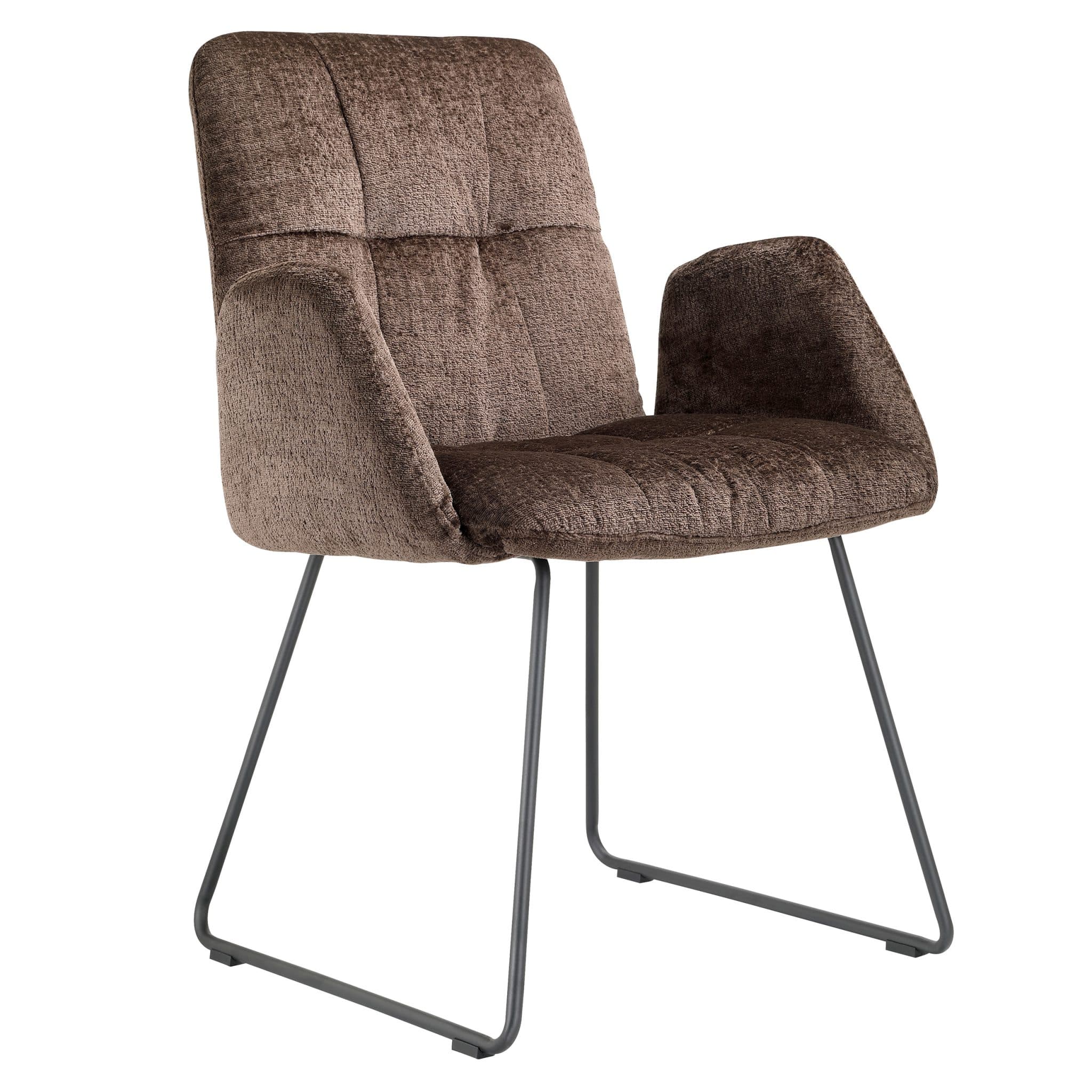 Cleo Armstuhl - Dunkelbraun