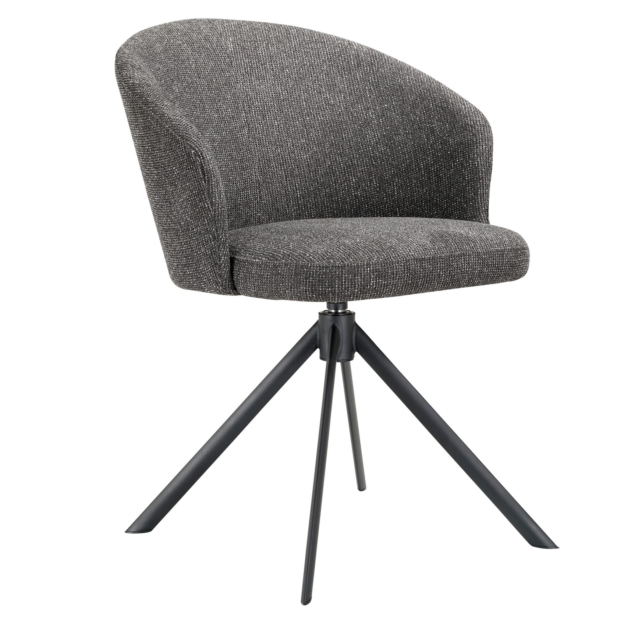 Dunya Armstuhl - Drehbar - Anthrazit