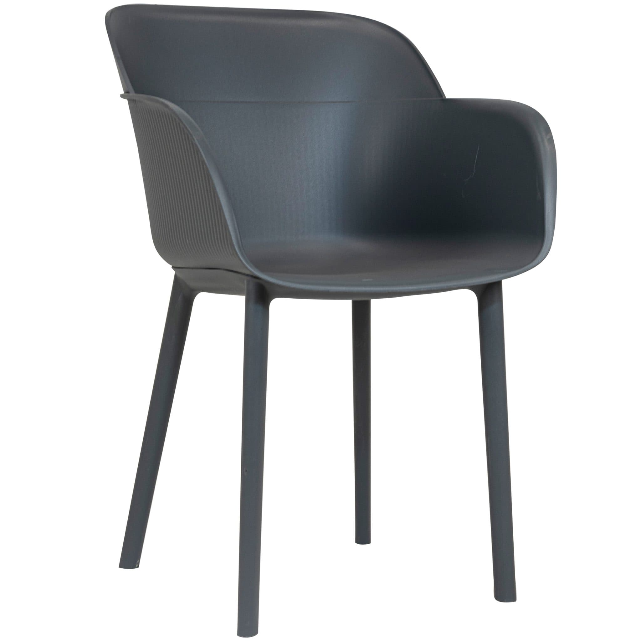 Shell Armstuhl - Anthrazit