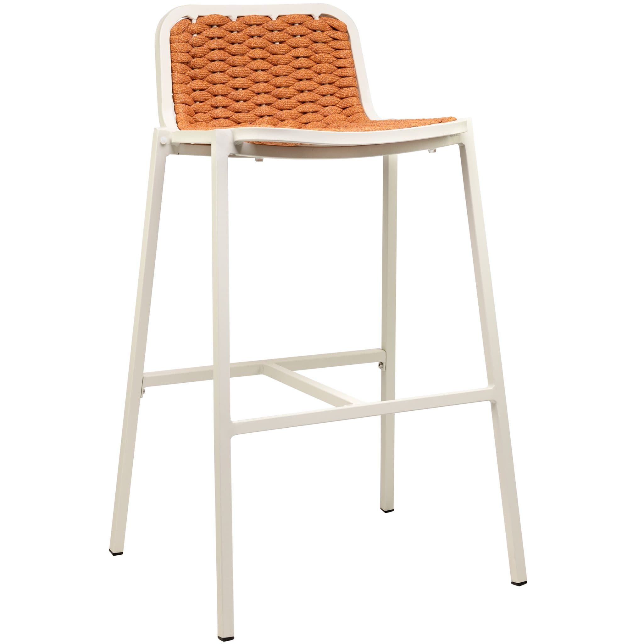 Tora Barhocker - Weiß/Ocker