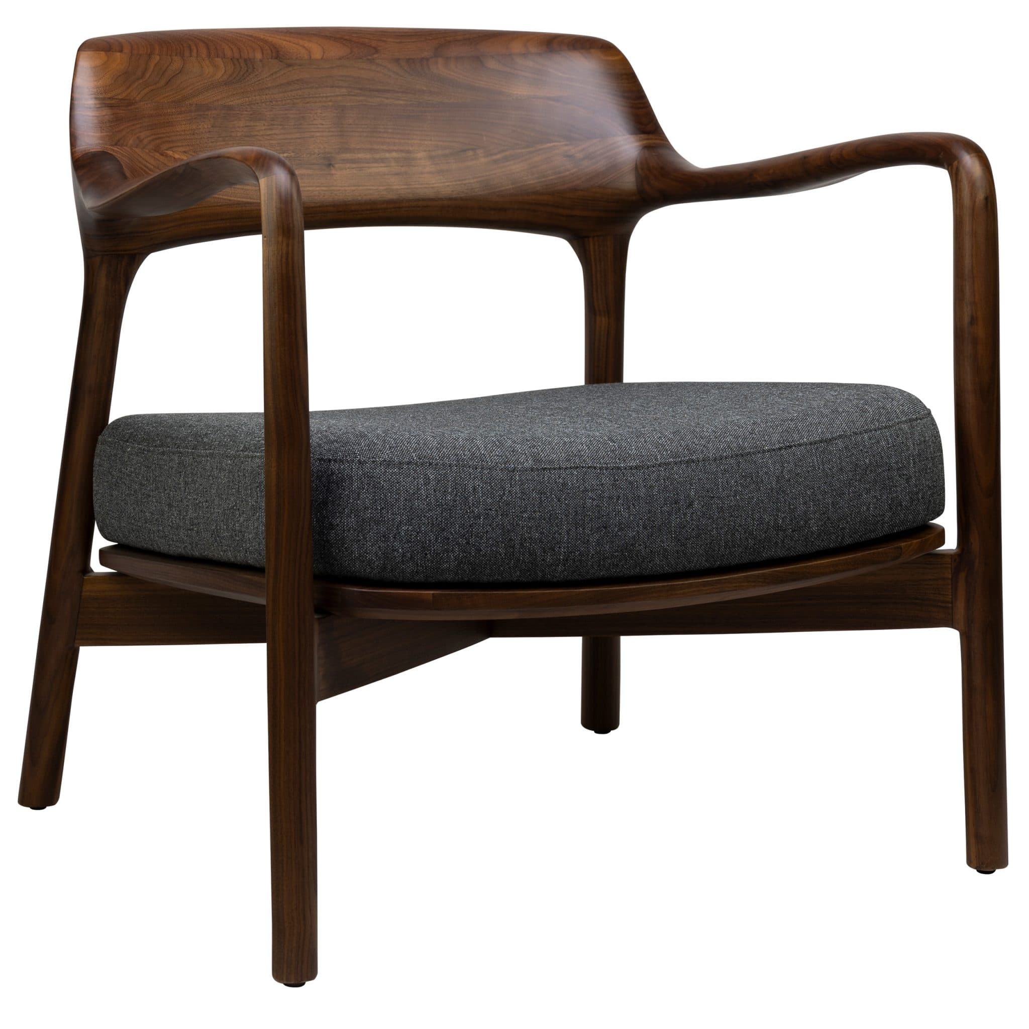 Nara Loungestuhl - Walnussholz