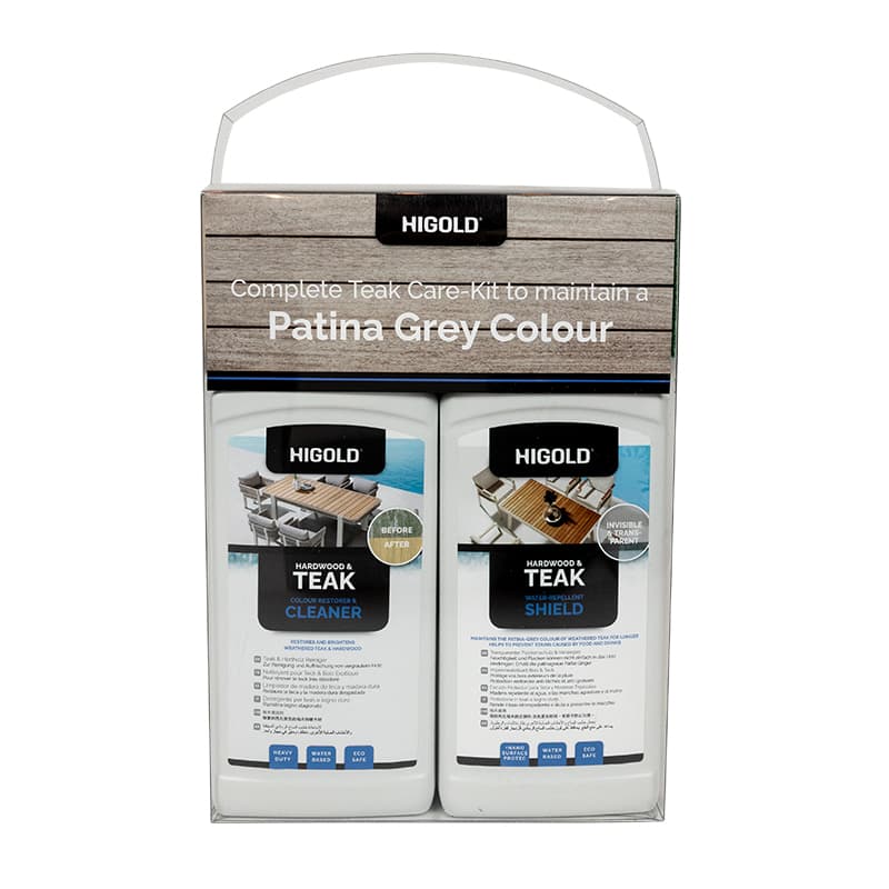 Higold - Teak Care Kit - Cleaner + Shield