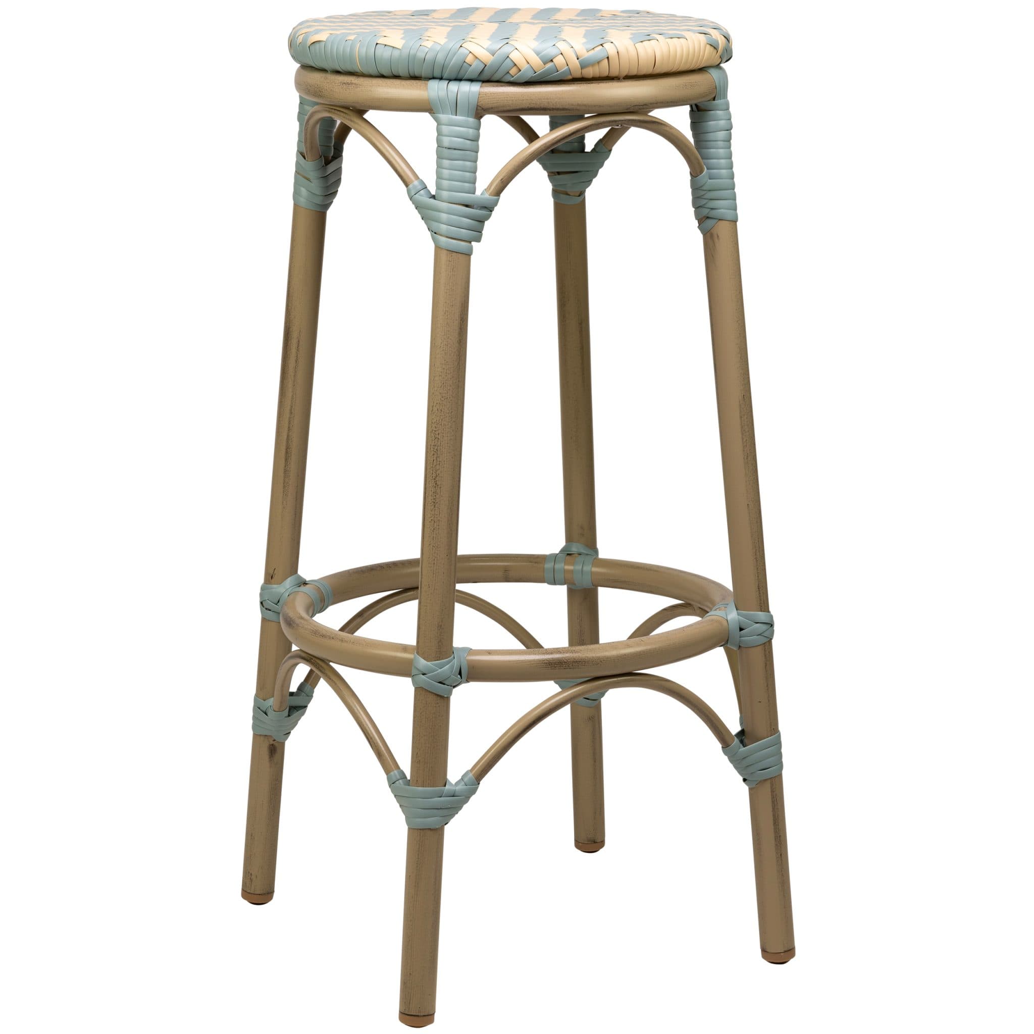 Todd Barhocker - Bambus/Blau-Beige