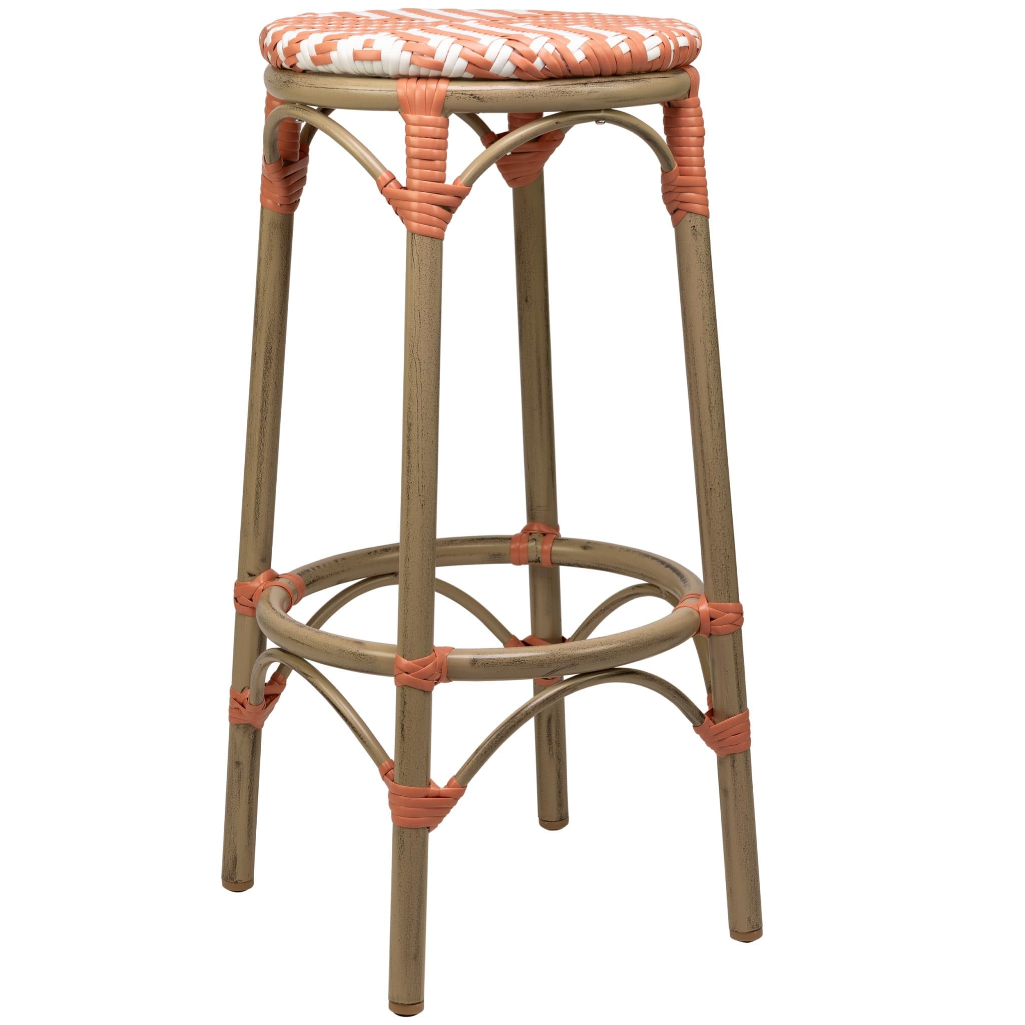 Todd Barhocker - Bambus/Koralle-Weiß