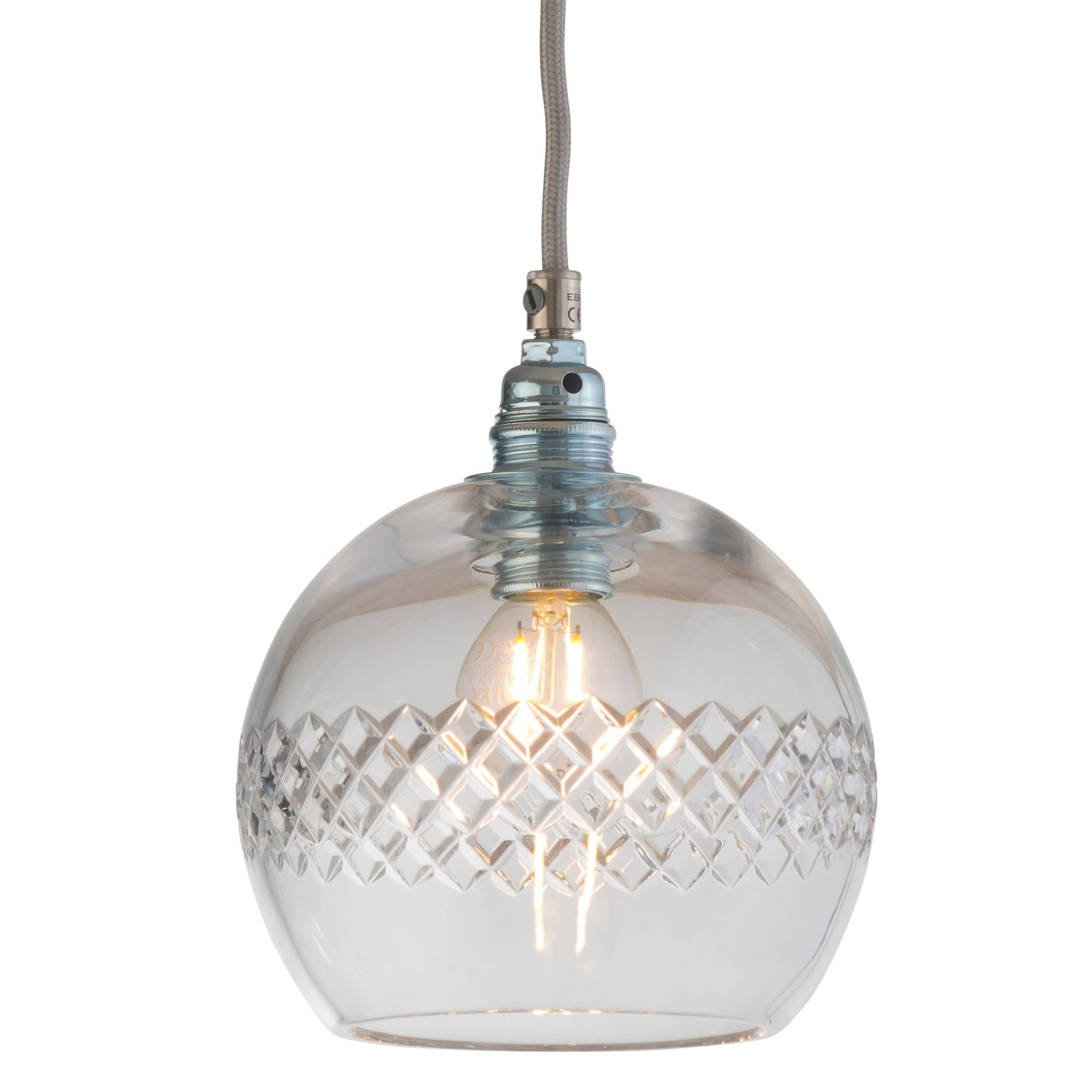 Rowan Crystal Check Mini Stripe Pendelleuchte Ø22