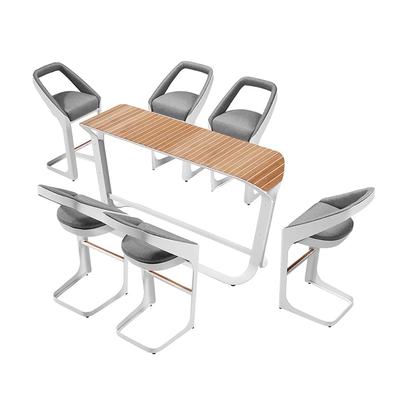 Onda Barset Weiß Grau | 7-teilig