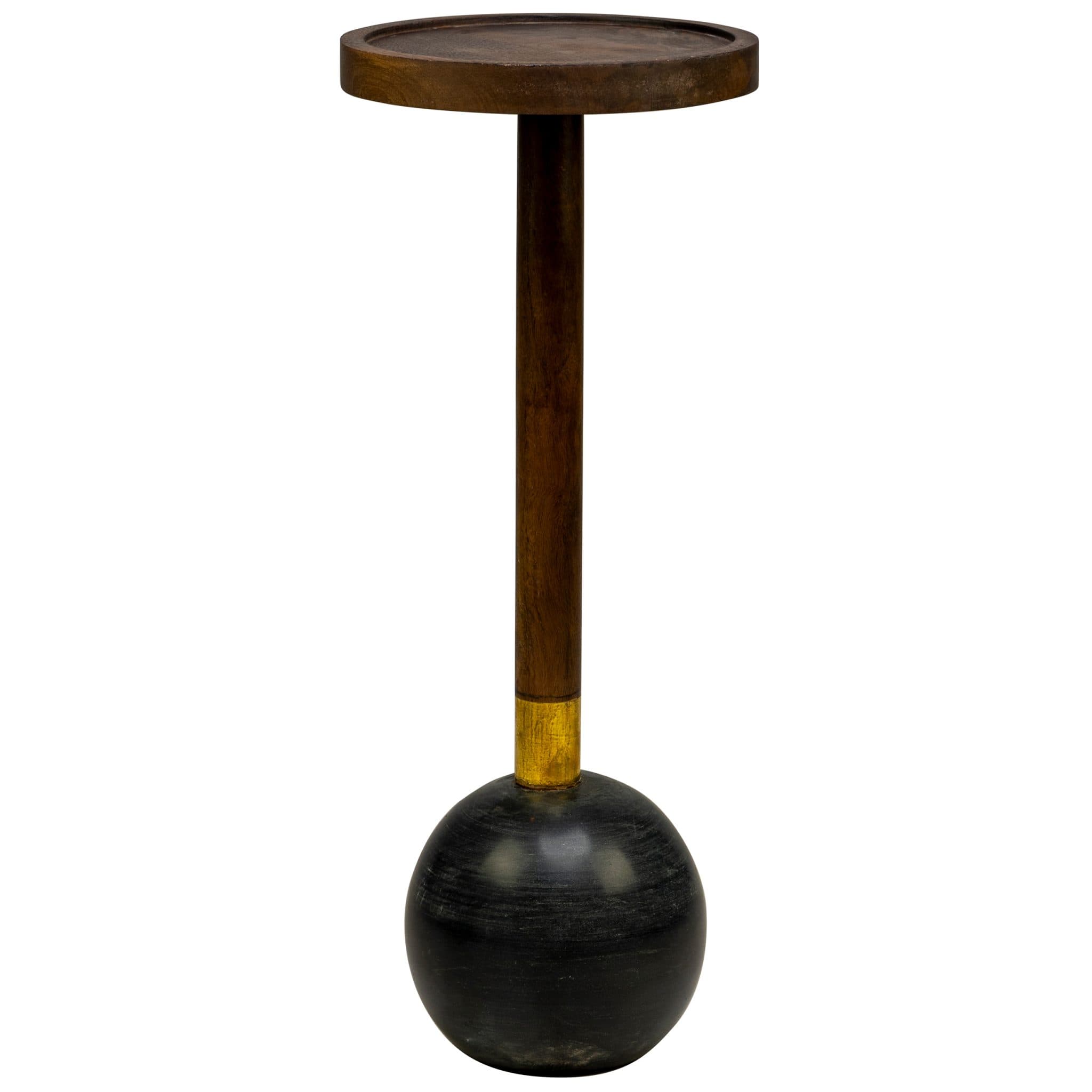 Osaka Beistelltisch - ∅24cm - Schwarzer Marmor