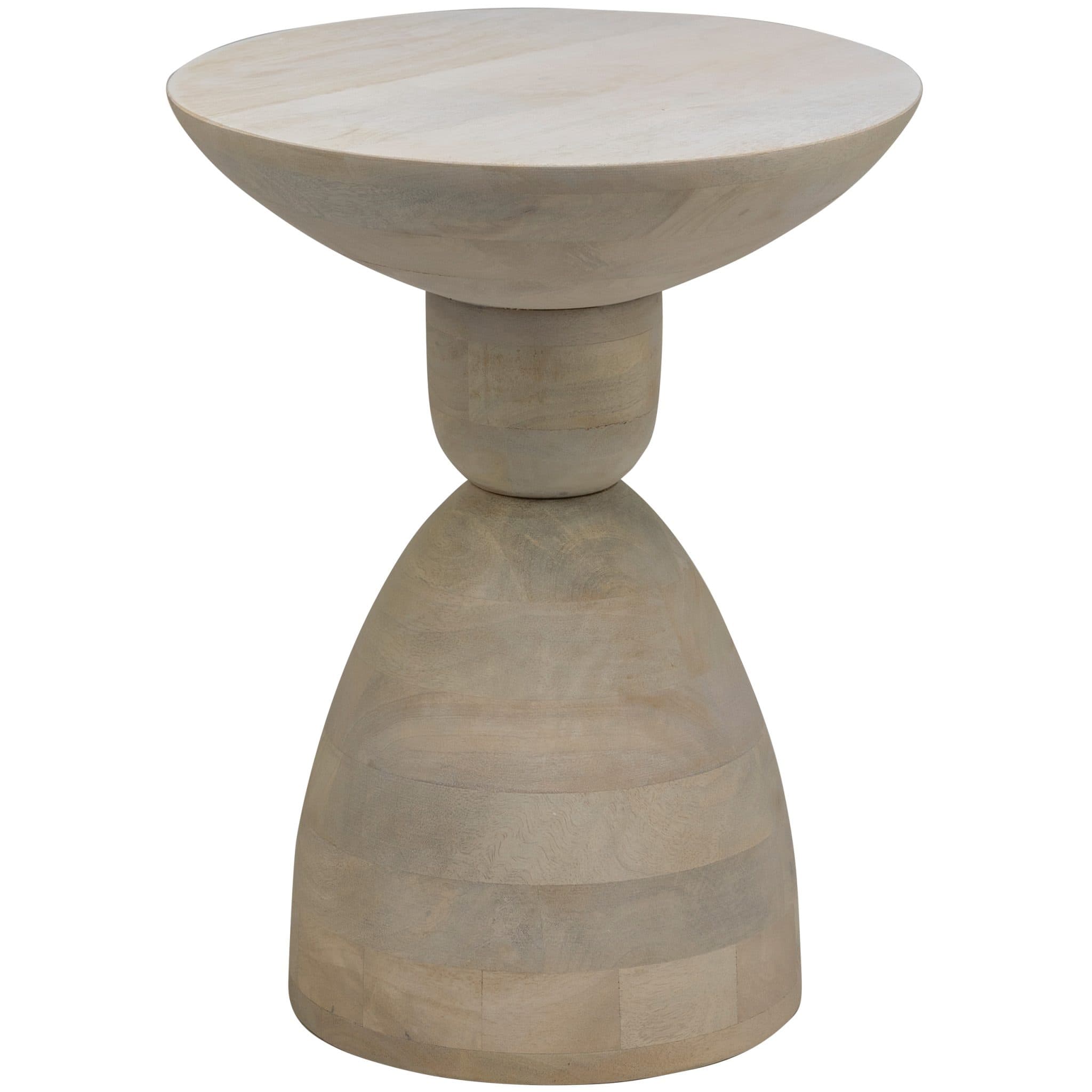 Yuka Beistelltisch - ∅39cm - Mangoholz