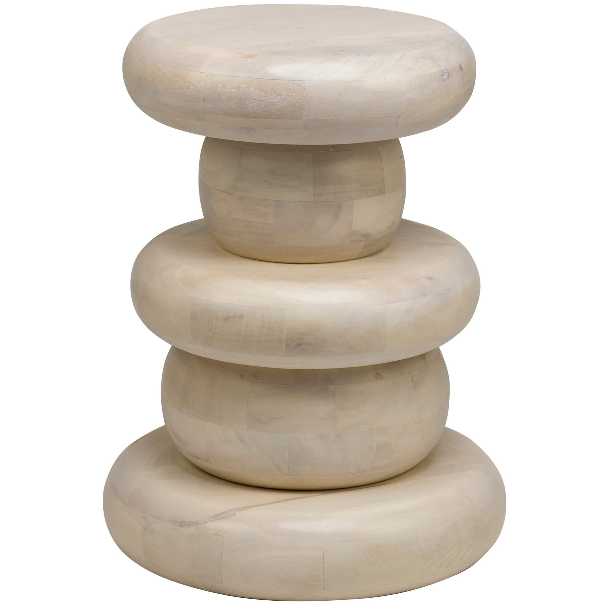 Umami Beistelltisch - ∅39cm - Mangoholz