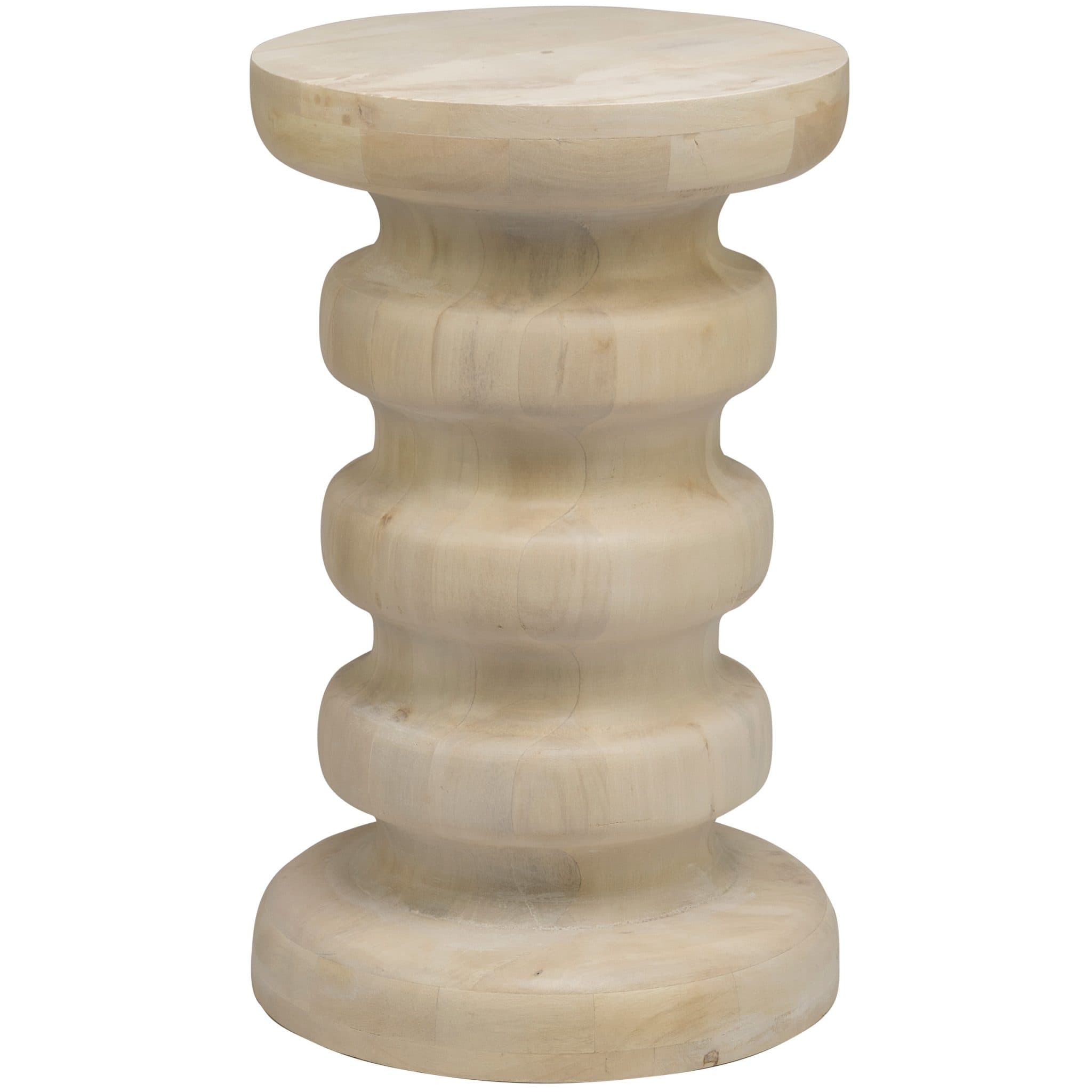 Shirei Beistelltisch - ∅34cm - Mangoholz