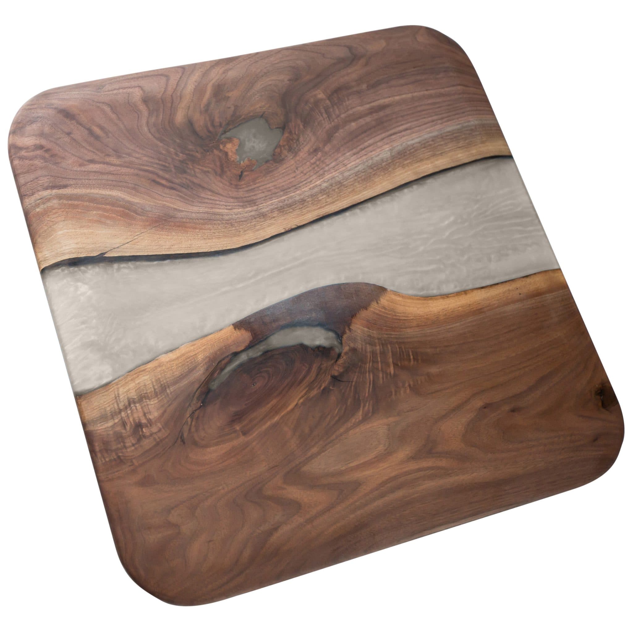 Waltz Tischplatte - 70x70cm - Weiß