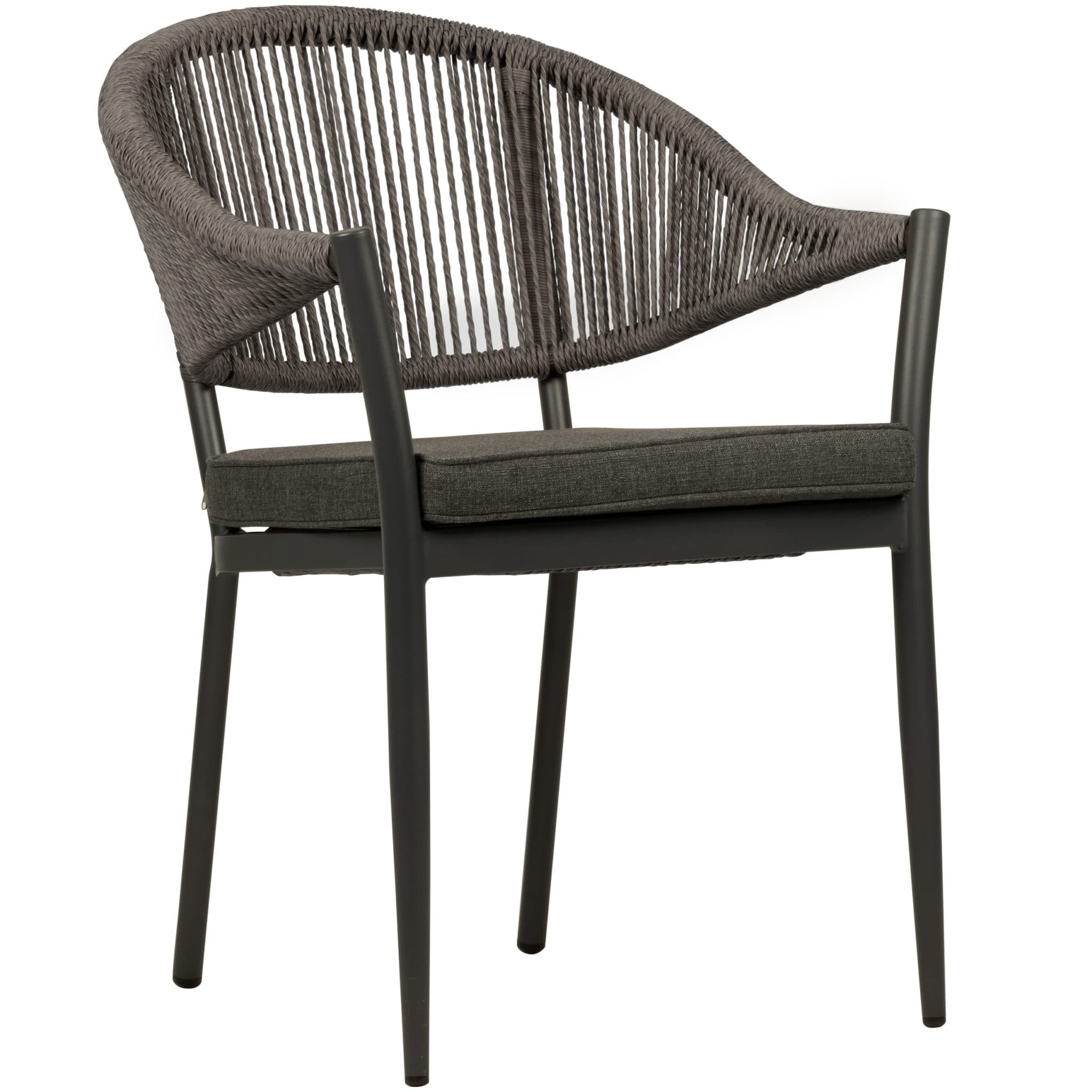 Lion Terrassenstuhl - Anthrazit/Anthrazit