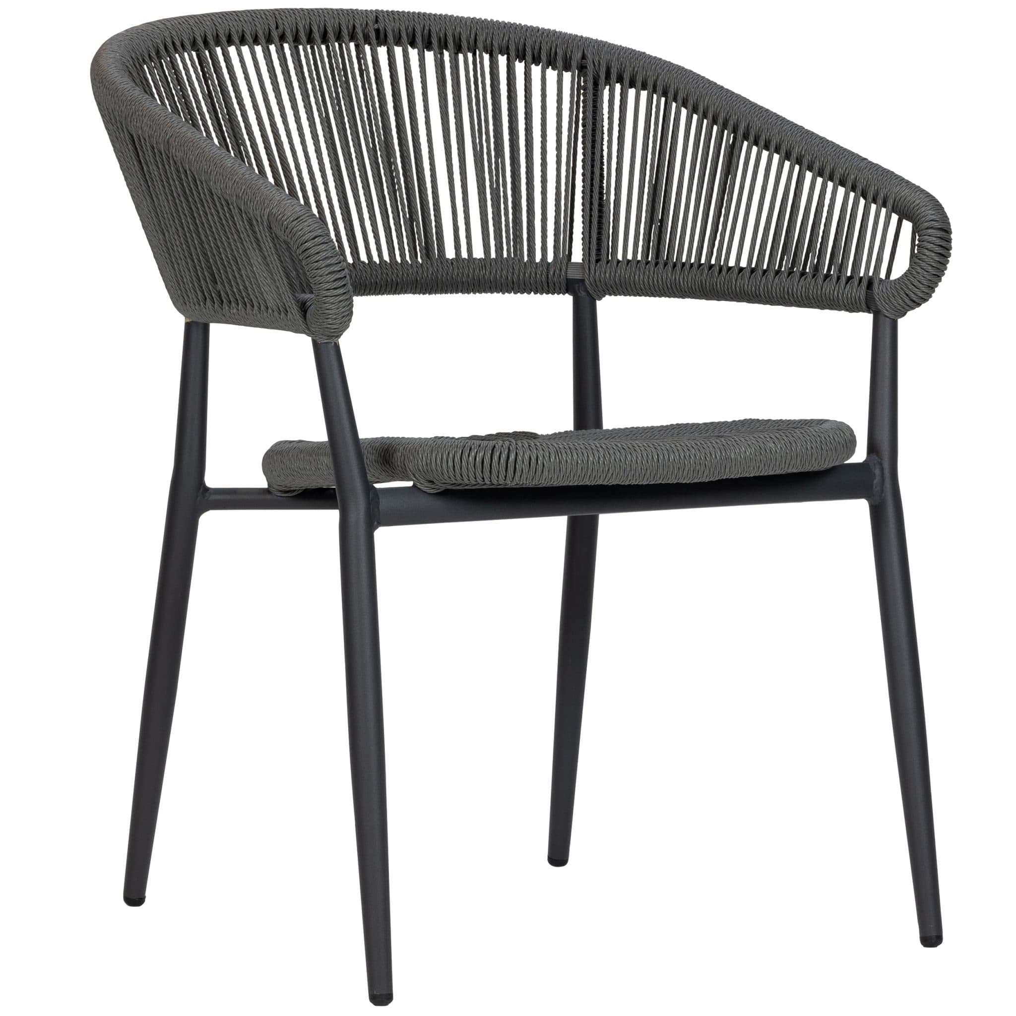 Jacco Terrassenstuhl - Charcoal/Anthrazit