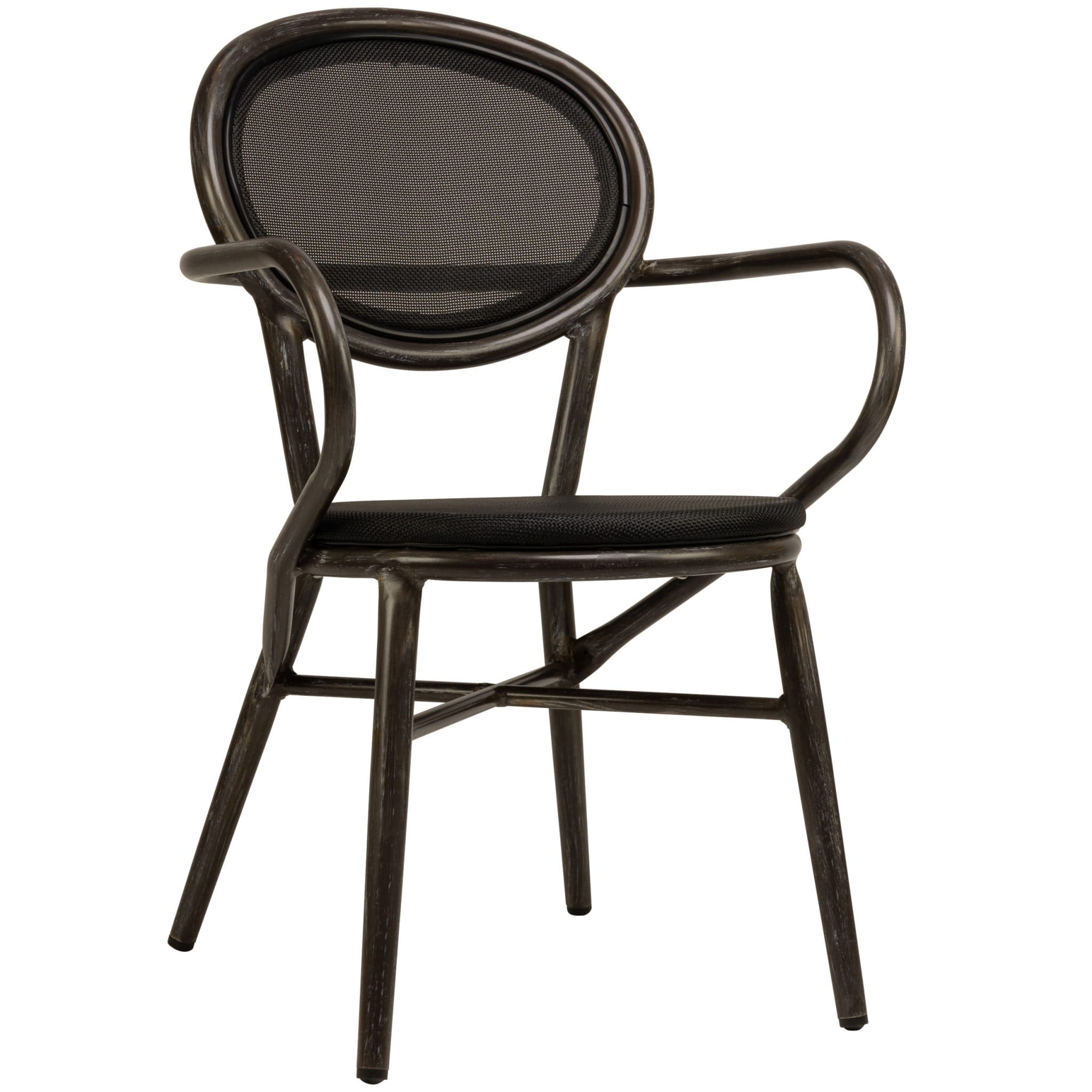 Jaya Terrassenstuhl - Distressed/Schwarz