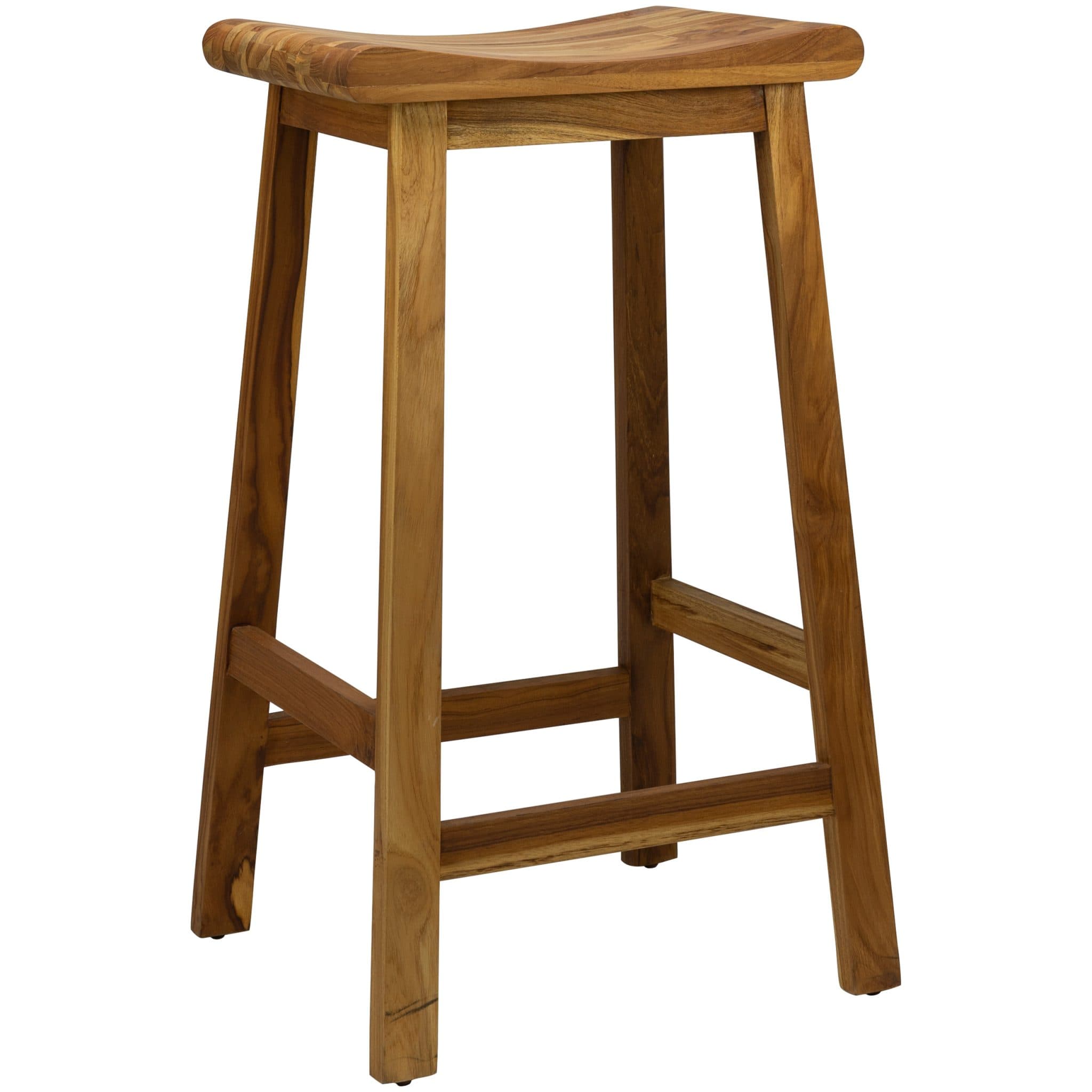 Barhocker Teak - Massiv