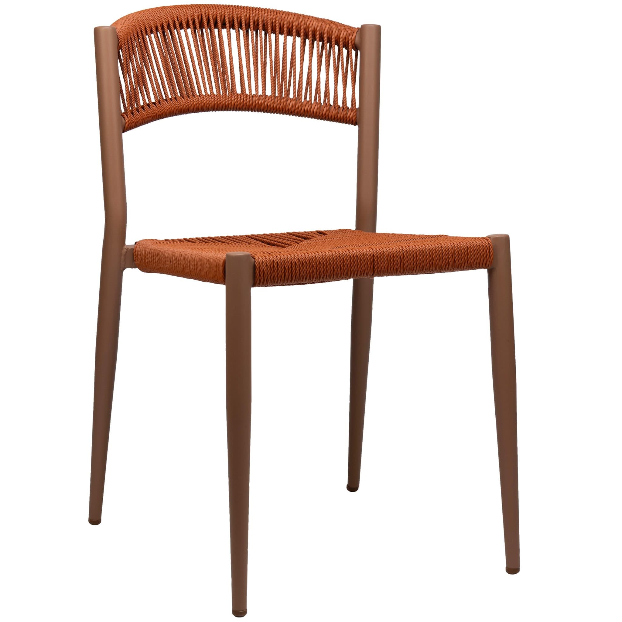 Jonah Terrassenstuhl ohne Armlehne - Orange