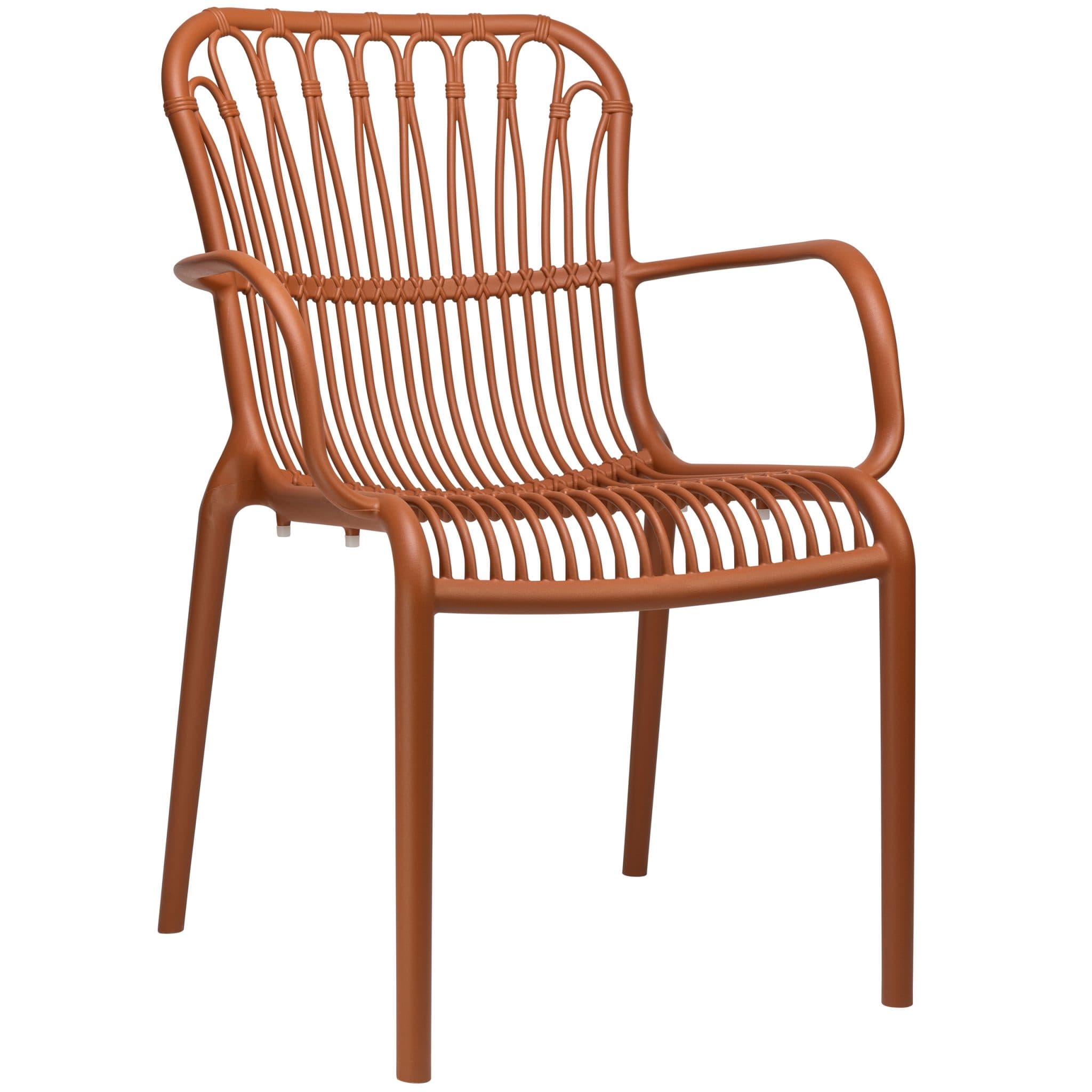 Lola Terrassenstuhl - Terrakotta