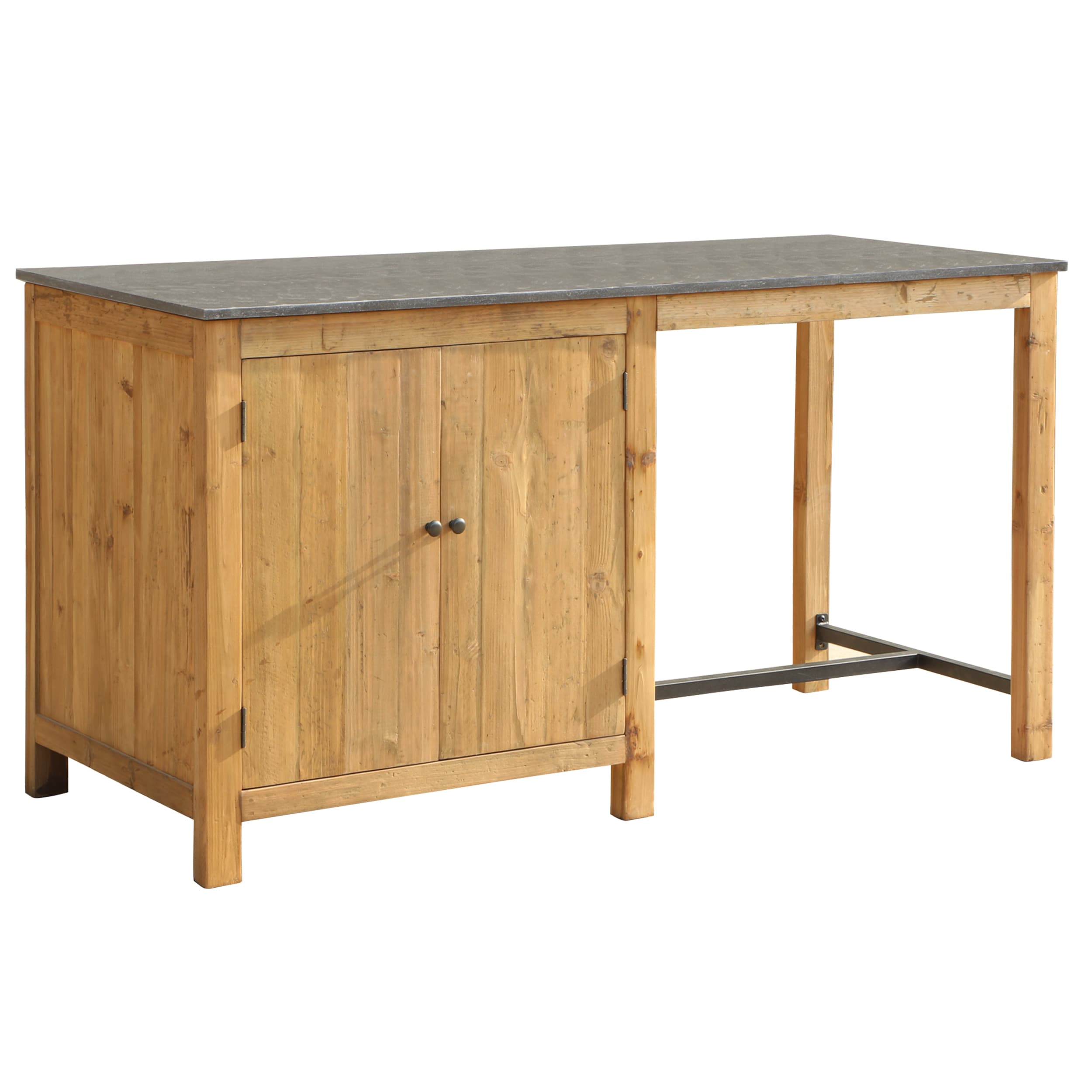 Brusca Insel - Natural/Naturstein Anthrazit