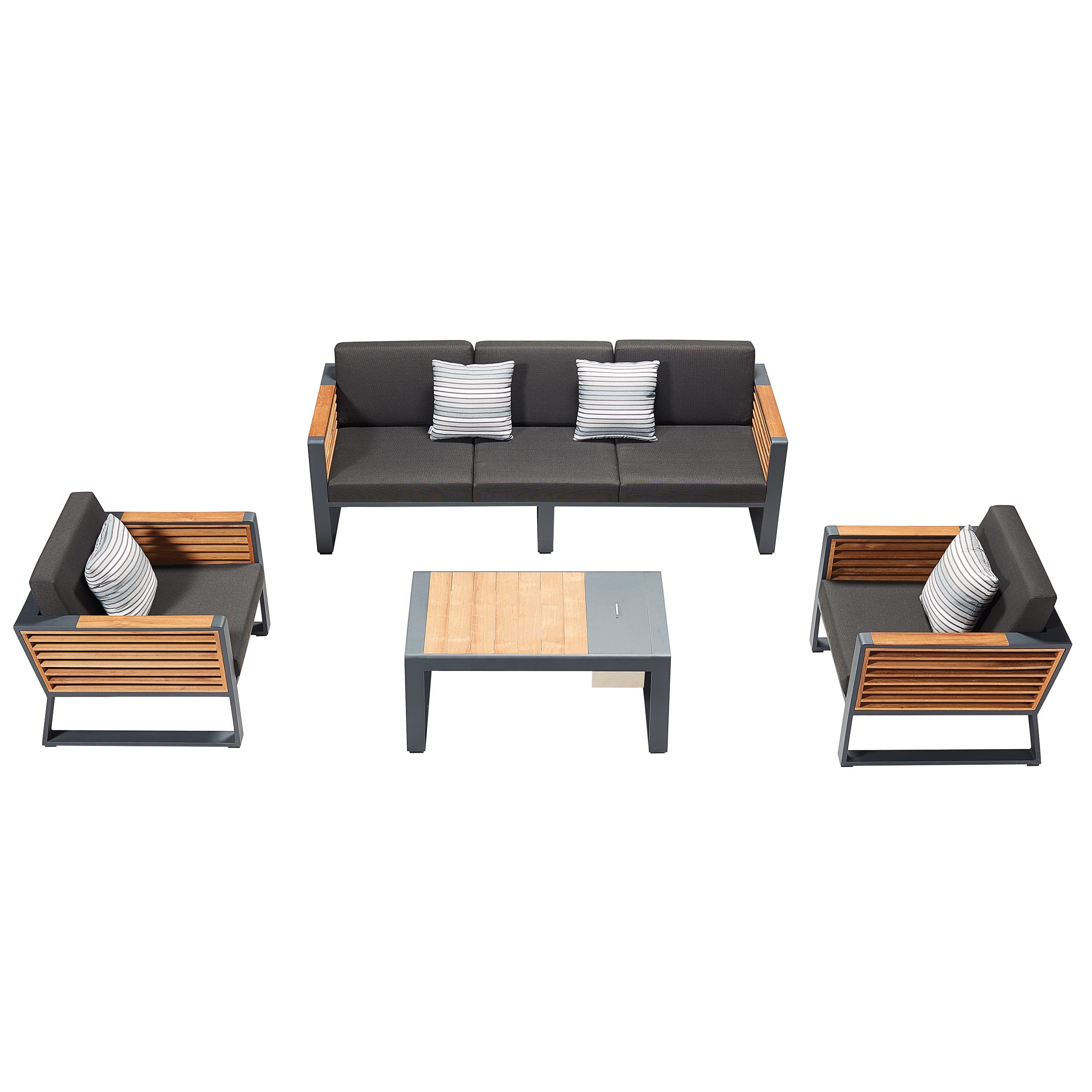 New York Lounge Set | 3-Sitzer