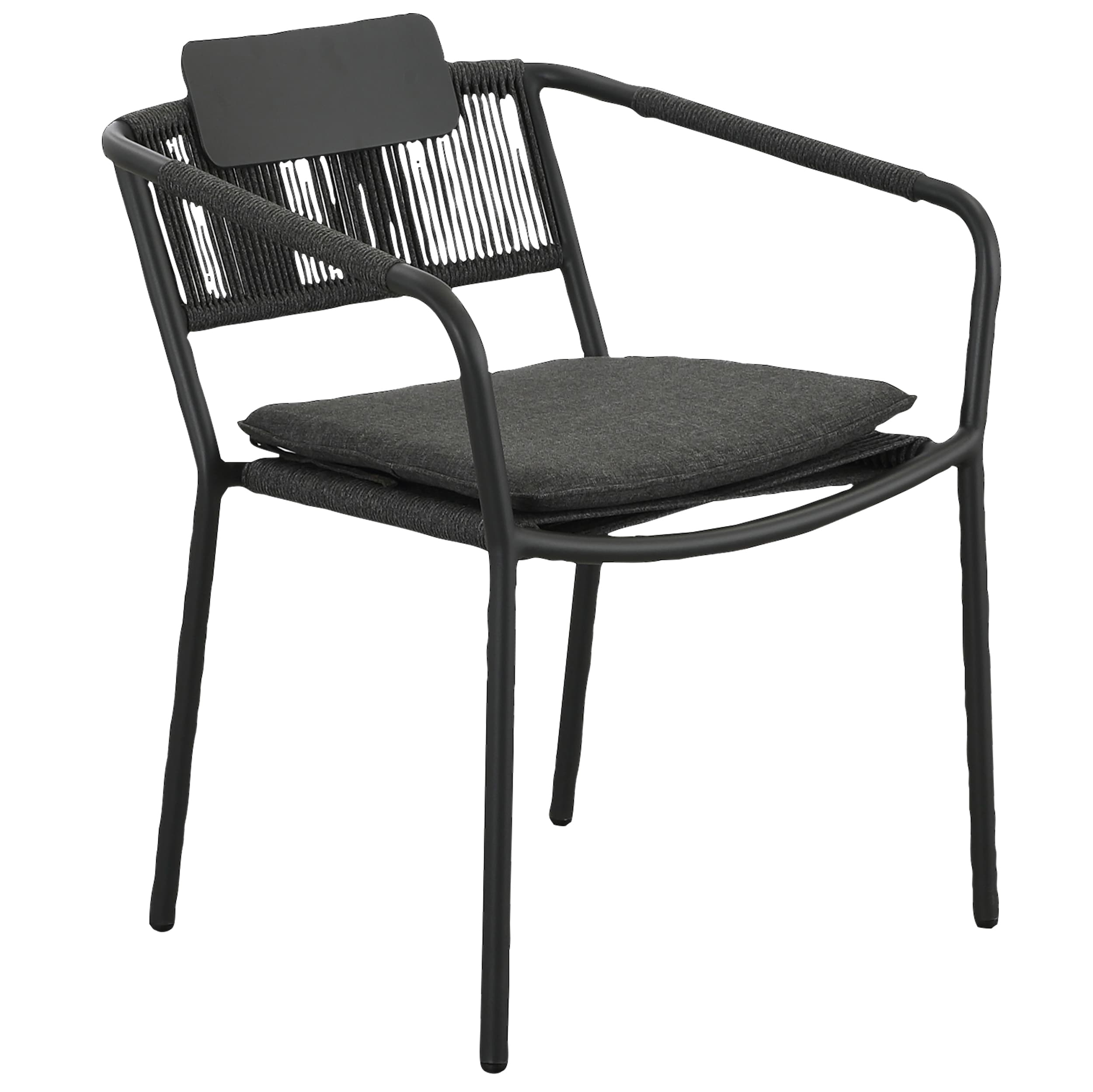 Kiwi Terrassenstuhl - Schwarz