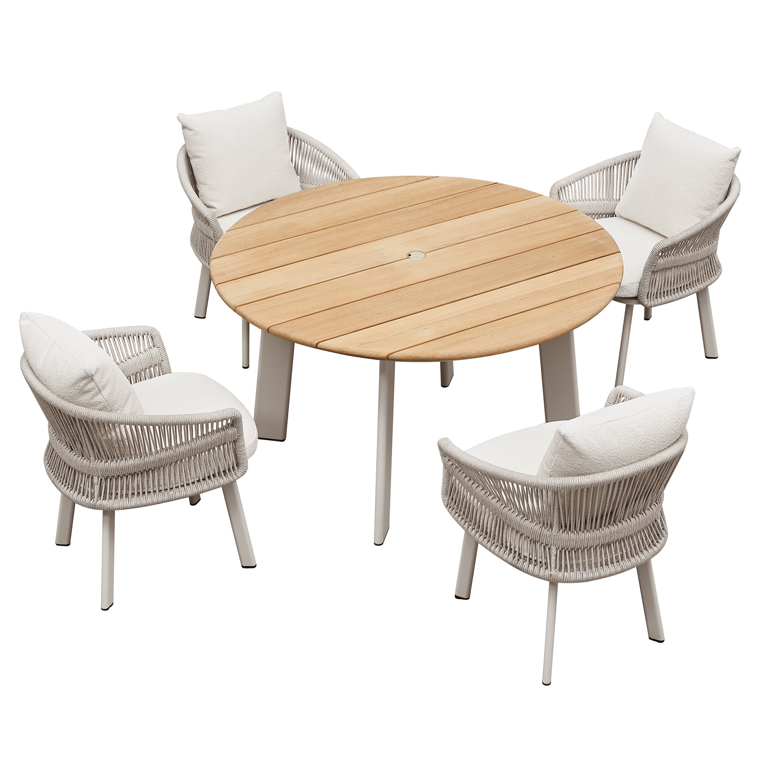 Aio Dining Set - Teddy | 5-teilig