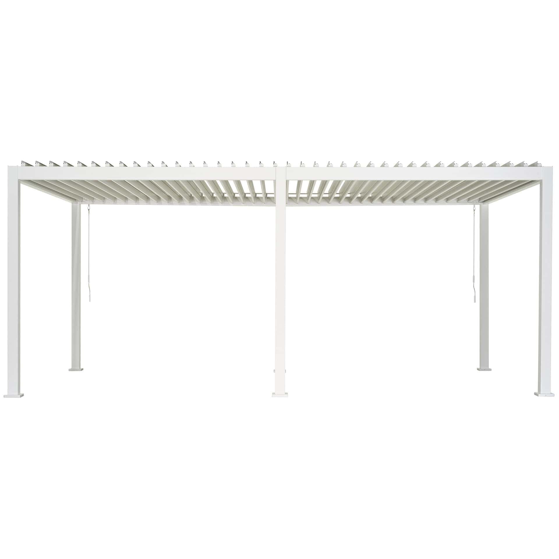 Reflect Terrassenüberdachung 2.0 - Weiß - 3X6 Meter