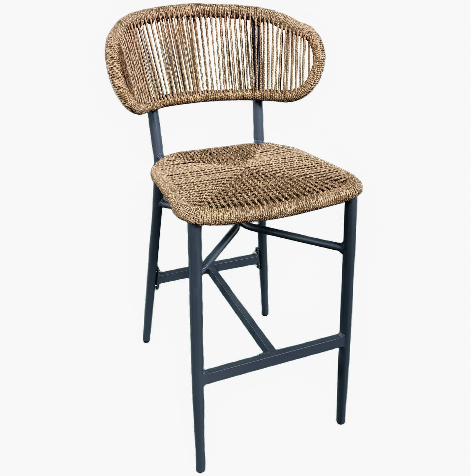 Jorden Hocker - Charcoal/Natural