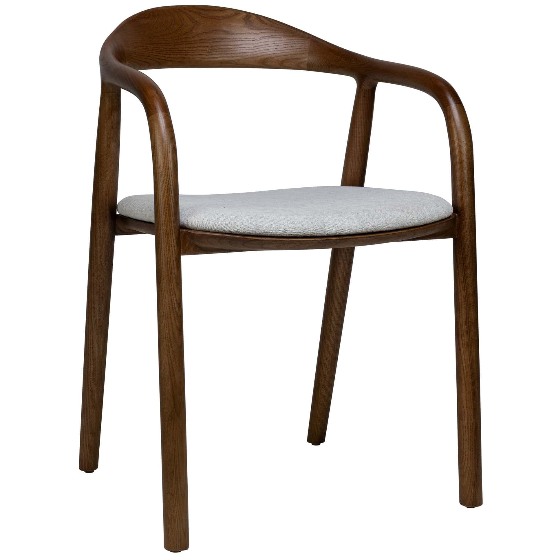 Zenn Armstuhl - Eschenholz - Beige